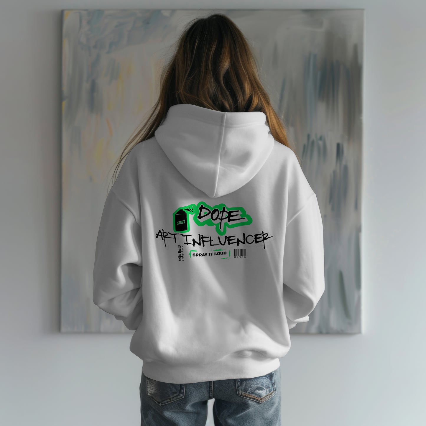 The Drip Signature: Art Influencer Hoodie
