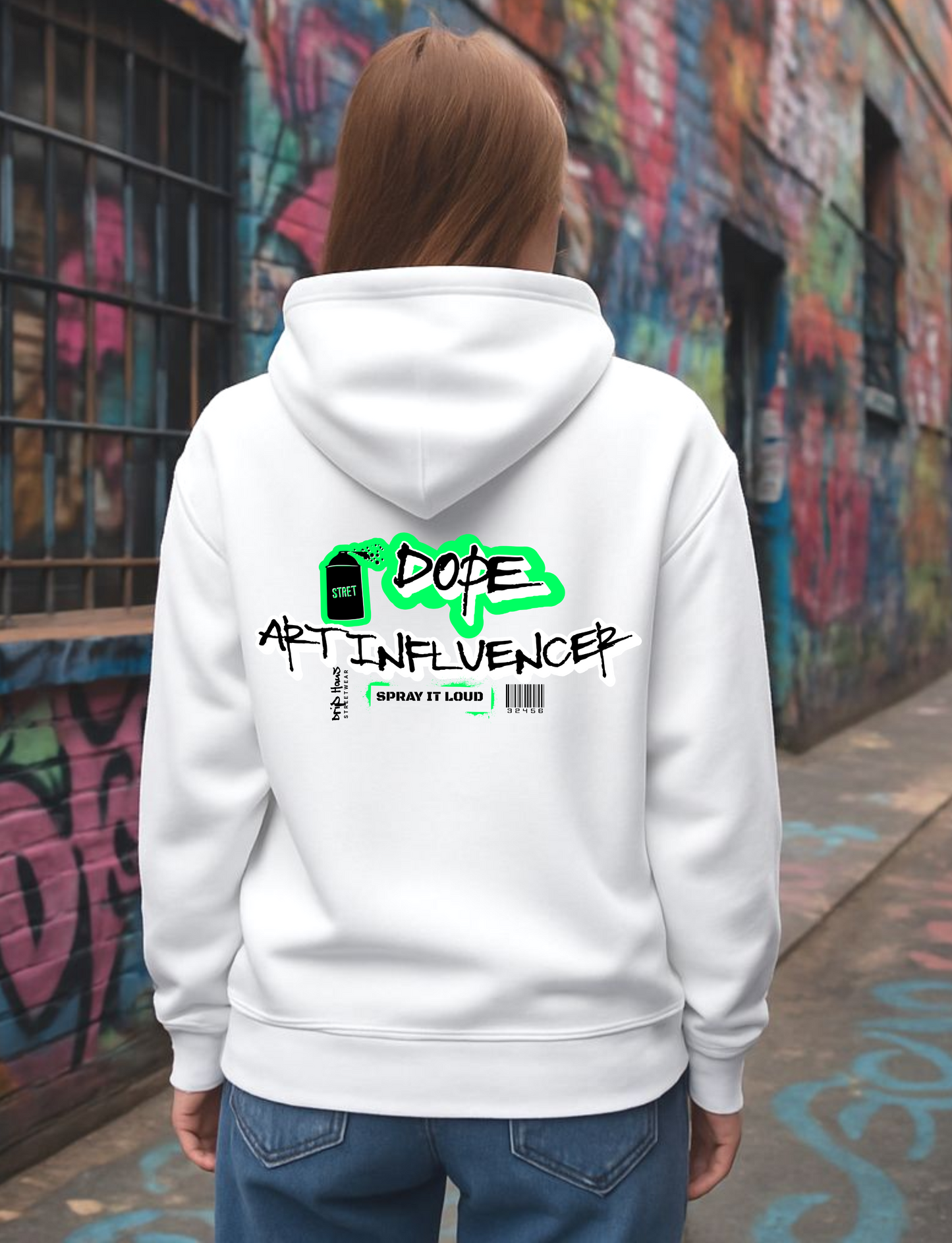 The Drip Signature: Art Influencer Hoodie